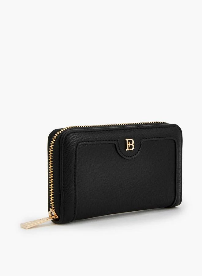 فلورا بيلا من شو إكسبرس Textured Wallet With Zip Closure